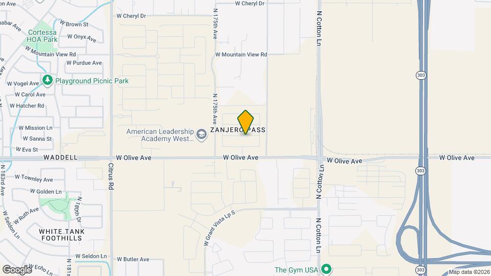 17347 W Sanna St Map and Location Details