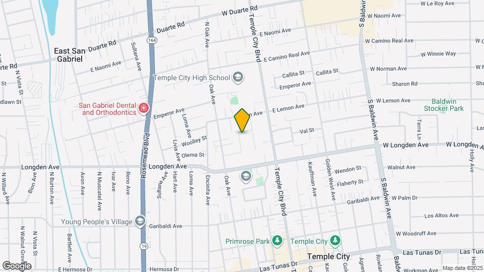 9502 Olema St Map and Location Details