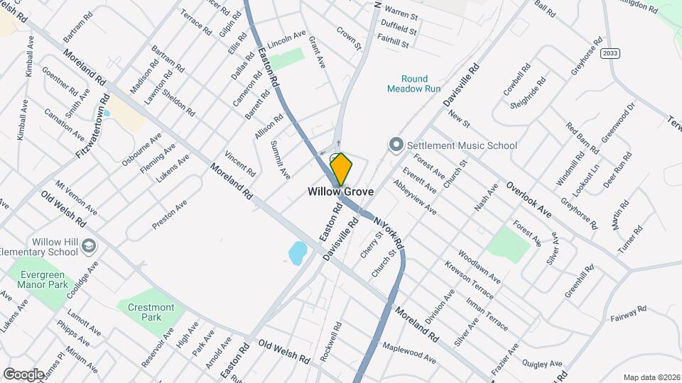17 N York Rd, Unit Unit #1 First Floor Map and Location Details