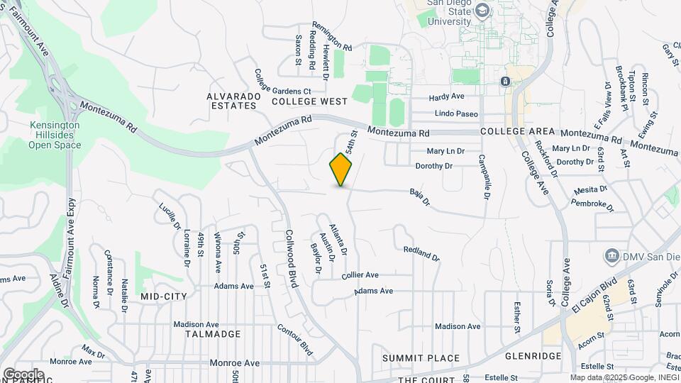 4926 54th St Map and Location Details