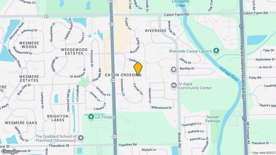 4609 Metcalf Ct Map and Location Details