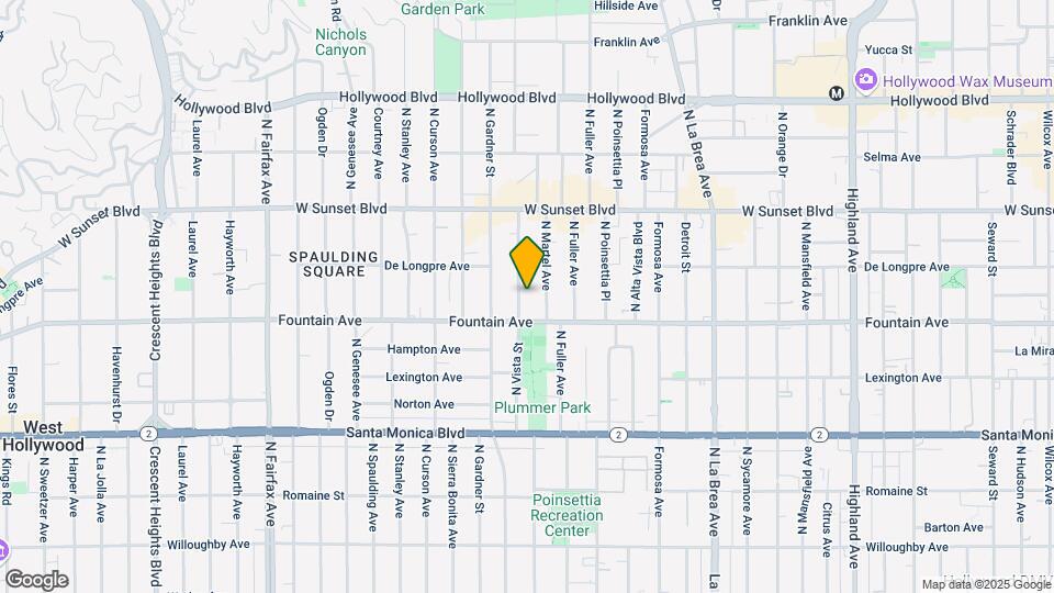 1326 Vista St Mapa y Detalles de la Ubicación