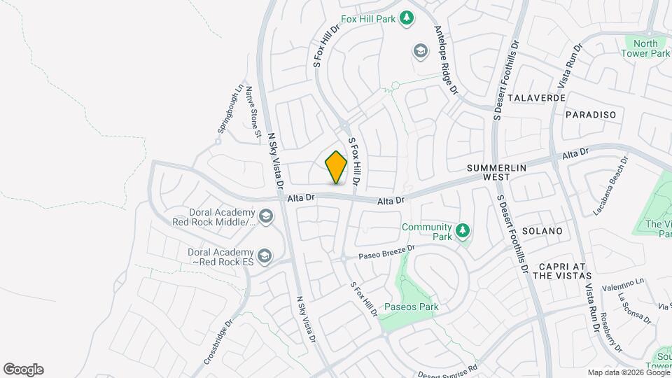 12233 Argent Bay Ave Map and Location Details