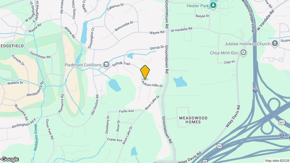4009 Auburn Hills Dr Mapa y Detalles de la Ubicación