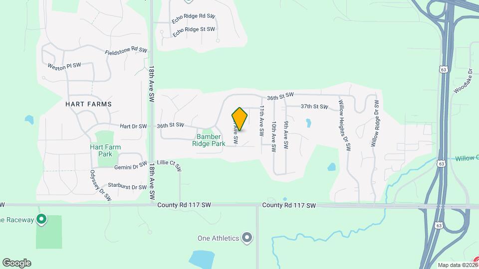 3764 13th Ave SW Map and Location Details