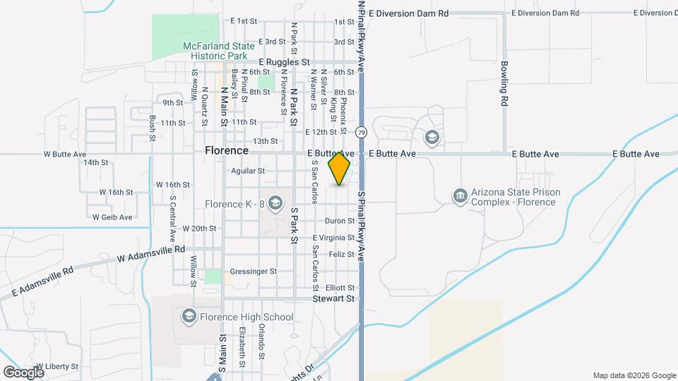 211 Desoto St Map and Location Details