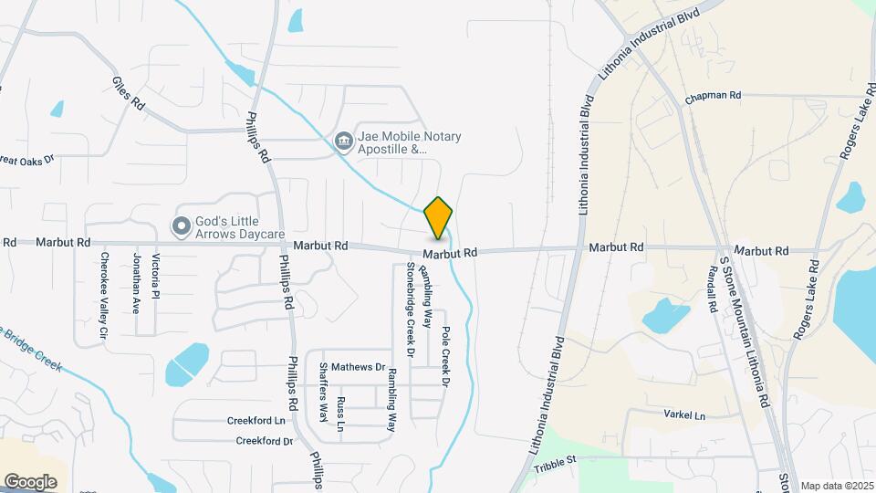 6484 Marbut Rd Map and Location Details