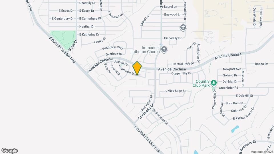 1676 Wildflower Dr Map and Location Details