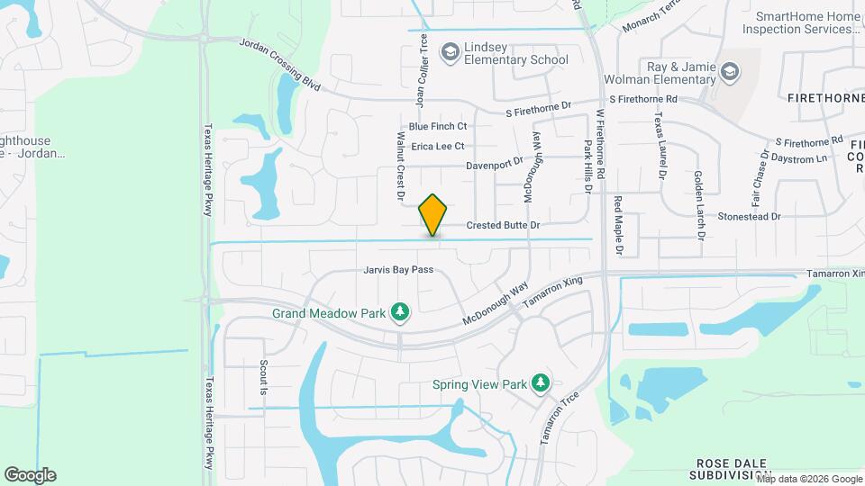 29222 Dunns Creek Ct Map and Location Details