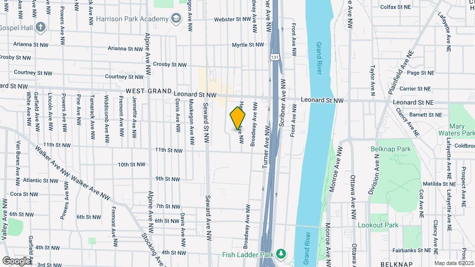 1041 Hamilton Ave NW Mapa y Detalles de la Ubicación