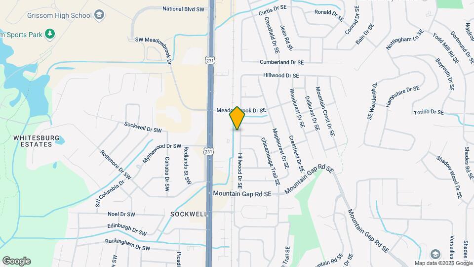 11312 Hillwood Dr SE Map and Location Details