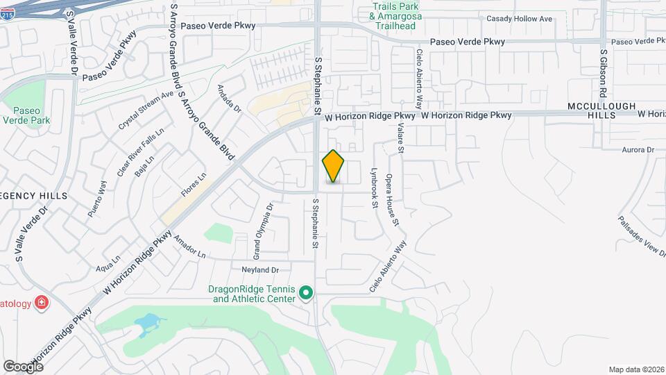 1393 Gran Vista Ave Map and Location Details