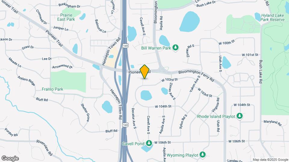 10249 Cavell Cir Map and Location Details