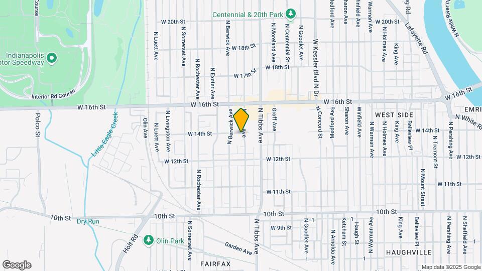 1320 N Alton Ave Map and Location Details