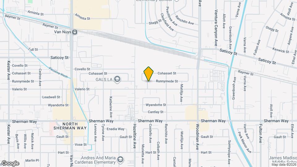 14006 Runnymede St Map and Location Details