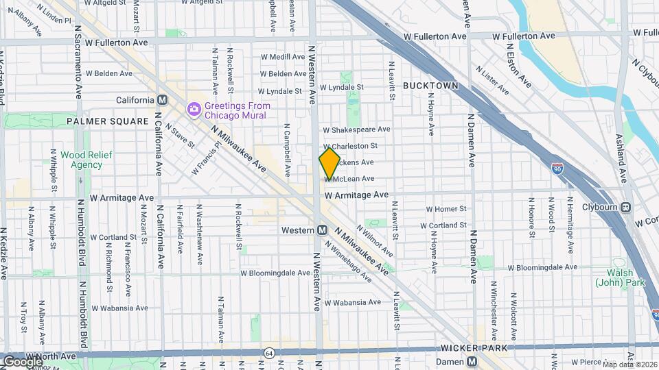 2339 W McLean Ave Map and Location Details