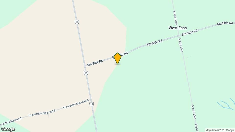 7512 5th Side Rd Map and Location Details