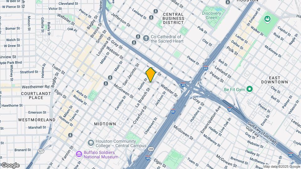 2260 La Branch St Map and Location Details