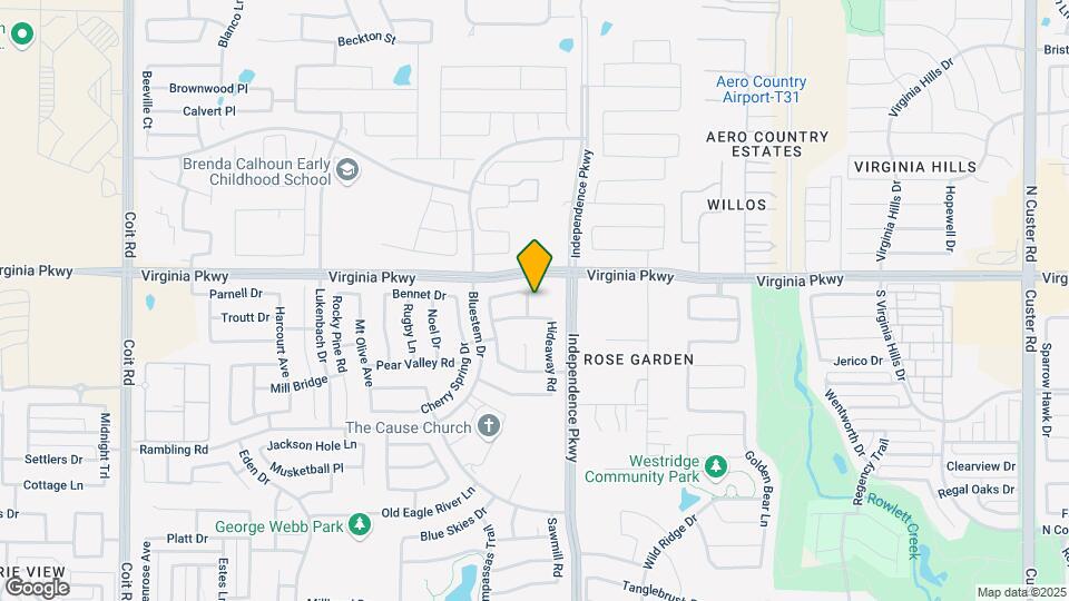 209 Sandy Creek Way Map and Location Details