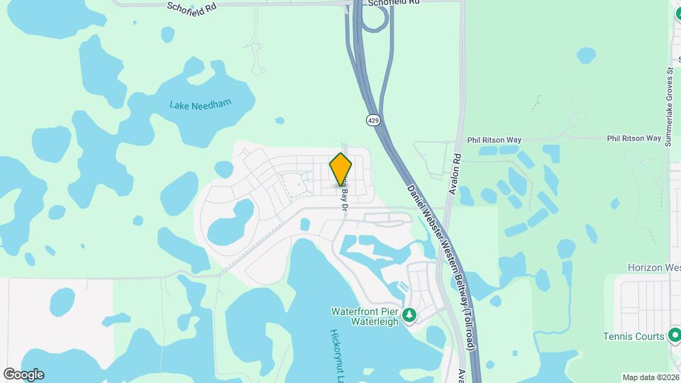15824 Marina Bay Dr Mapa y Detalles de la Ubicación