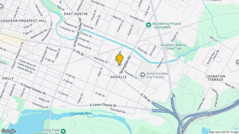 3530 Gonzales St Map and Location Details