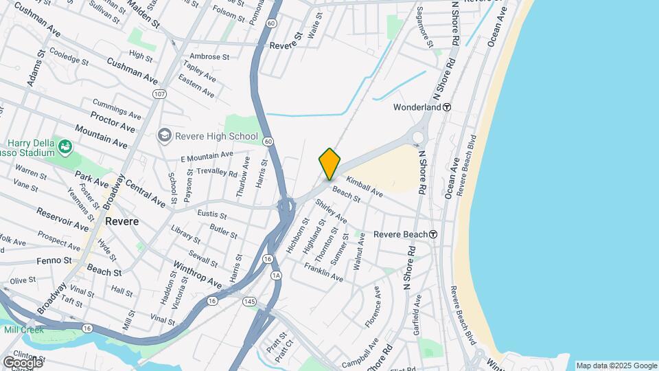 502 Beach St Map and Location Details