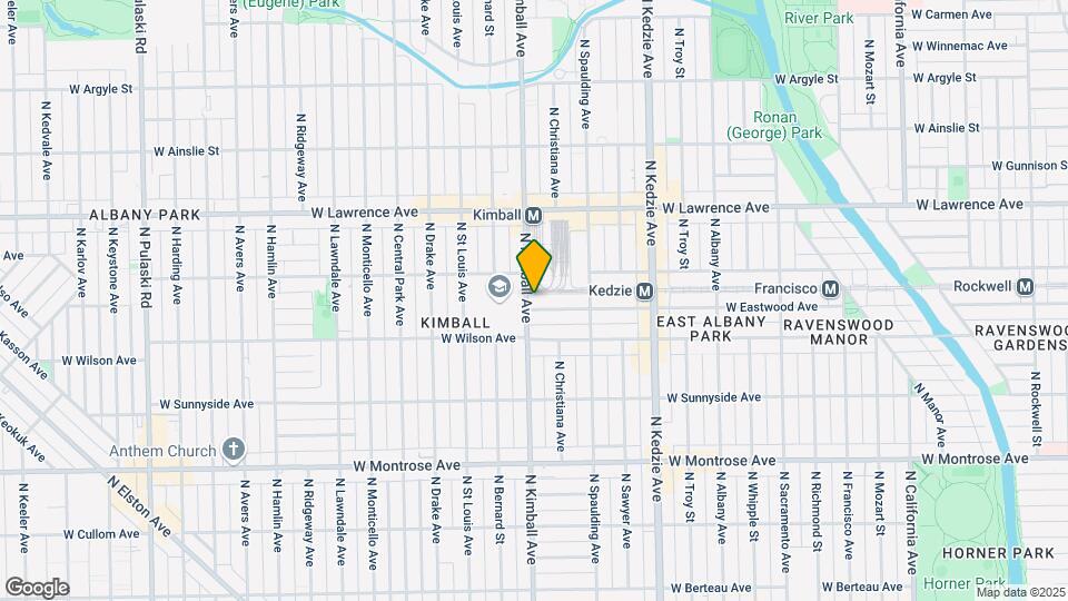 4633 N Kimball Ave Map and Location Details