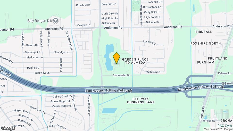 15515 Islandview Ln Map and Location Details