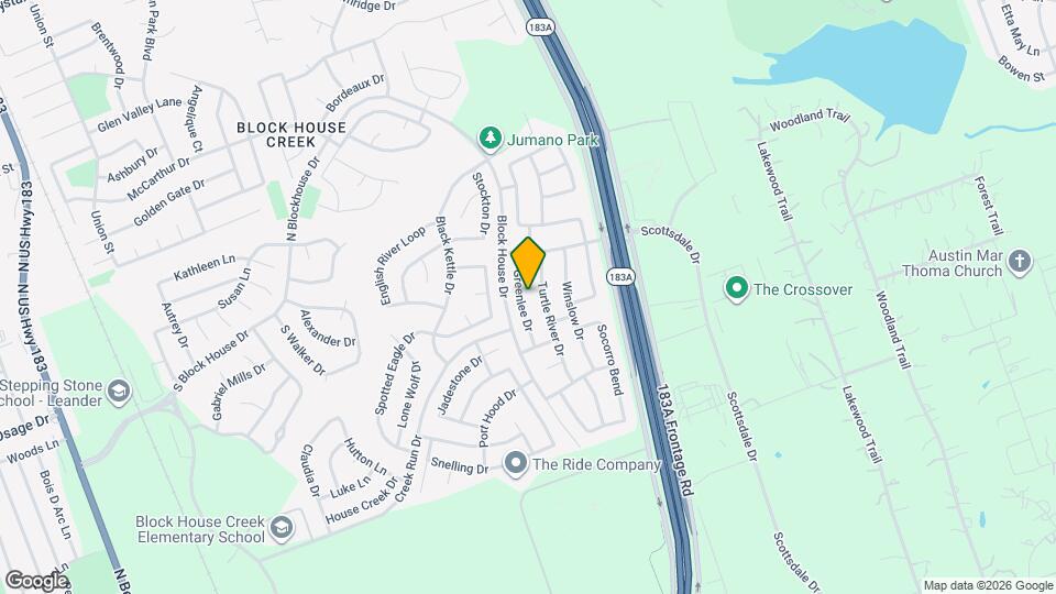 2710 Greenlee Dr Map and Location Details