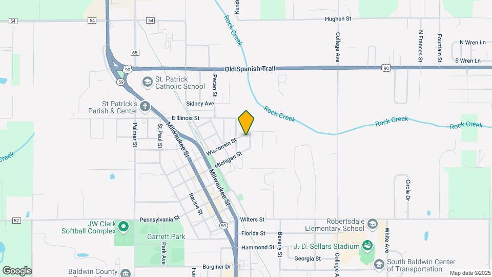 22901 Baldwin St Map and Location Details