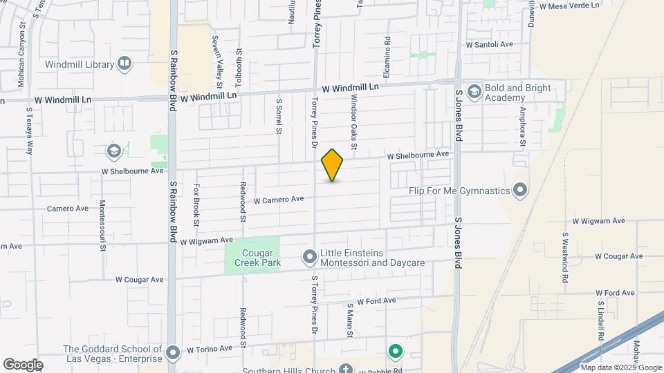 6451 Parrot Ridge Ct Map and Location Details