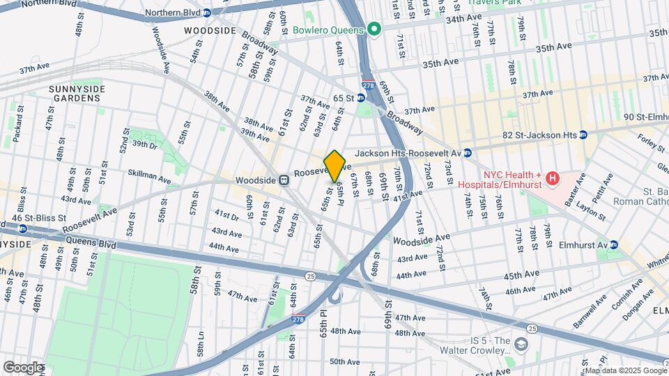 3937 65th St Mapa y Detalles de la Ubicación