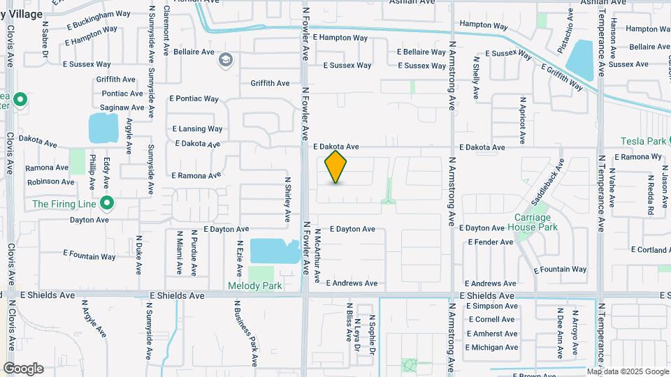 6077 E Robinson Ave Map and Location Details