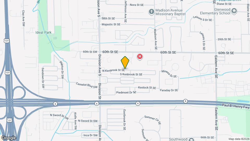 176 N Kenbrook St SE Map and Location Details