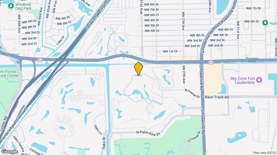 3091 N Course Dr Map and Location Details