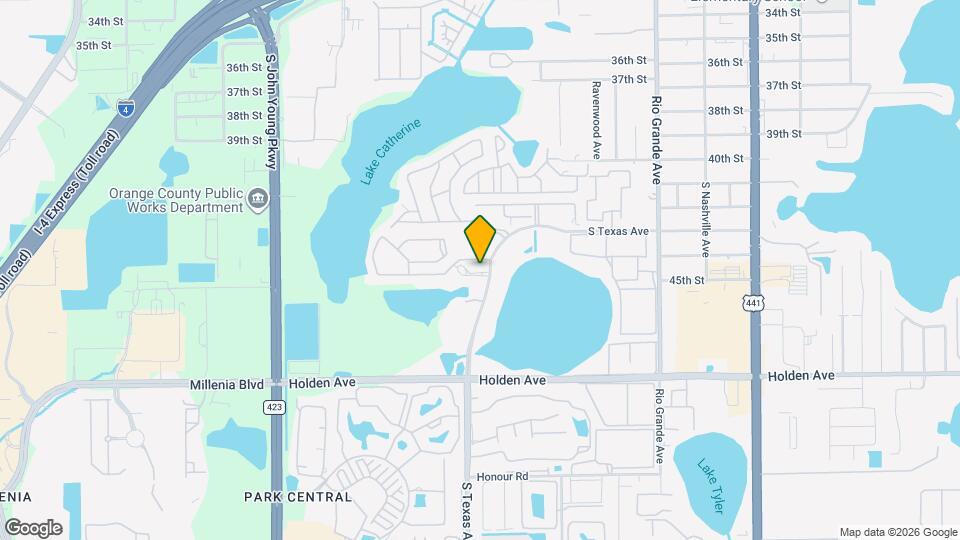 4424 S Texas Ave Map and Location Details