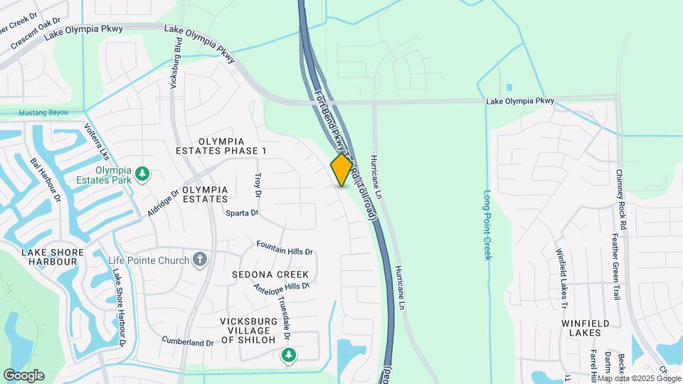 2815 Dry Creek Dr Map and Location Details