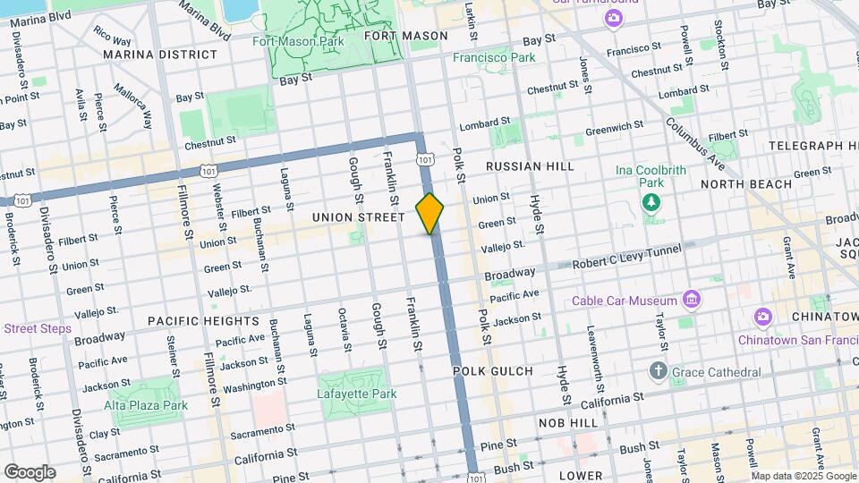 2327 Van Ness Ave Mapa y Detalles de la Ubicación