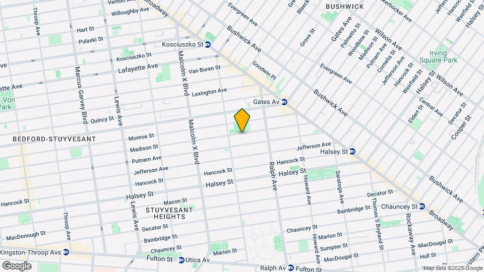 794 Madison St Map and Location Details