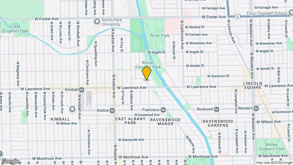3001 W Gunnison Map and Location Details