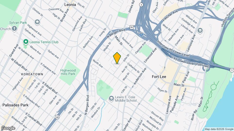 1491 John St Map and Location Details