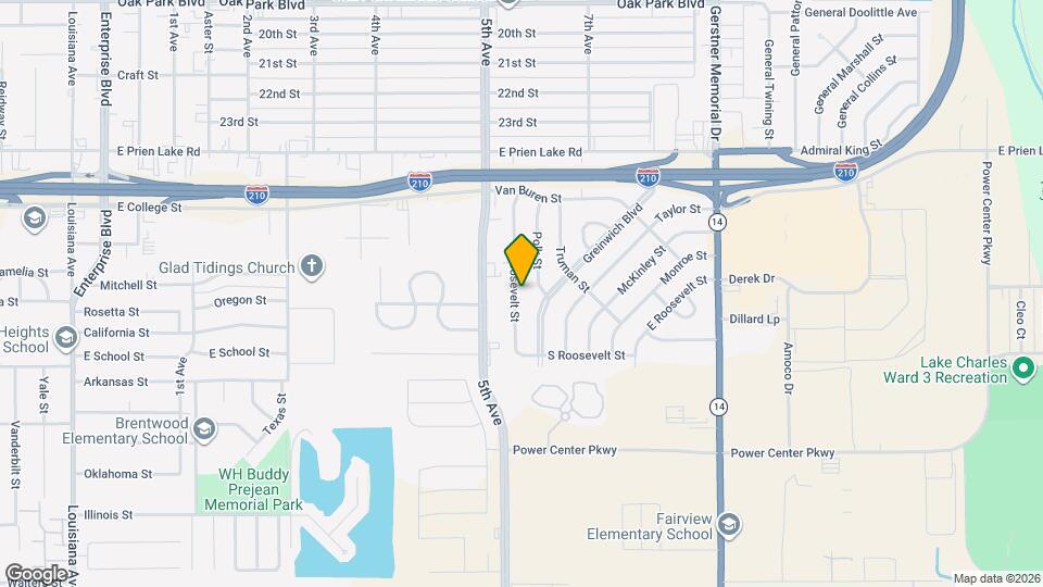 3529 W Roosevelt St Map and Location Details