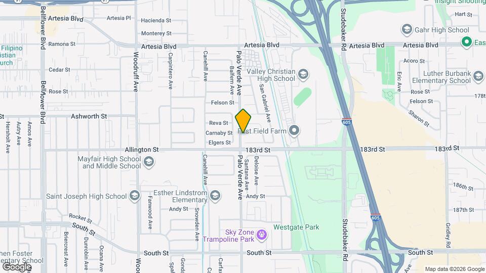 10702 Carnaby St Map and Location Details