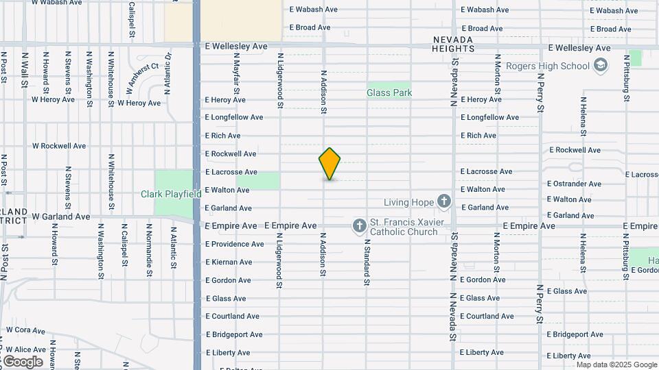 4006 N Addison St Map and Location Details