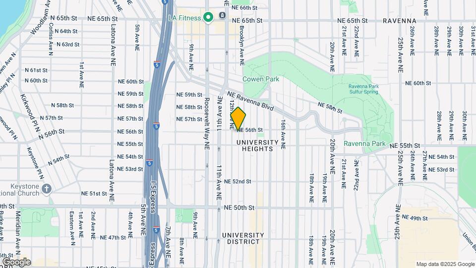 1209 NE 56th St Map and Location Details