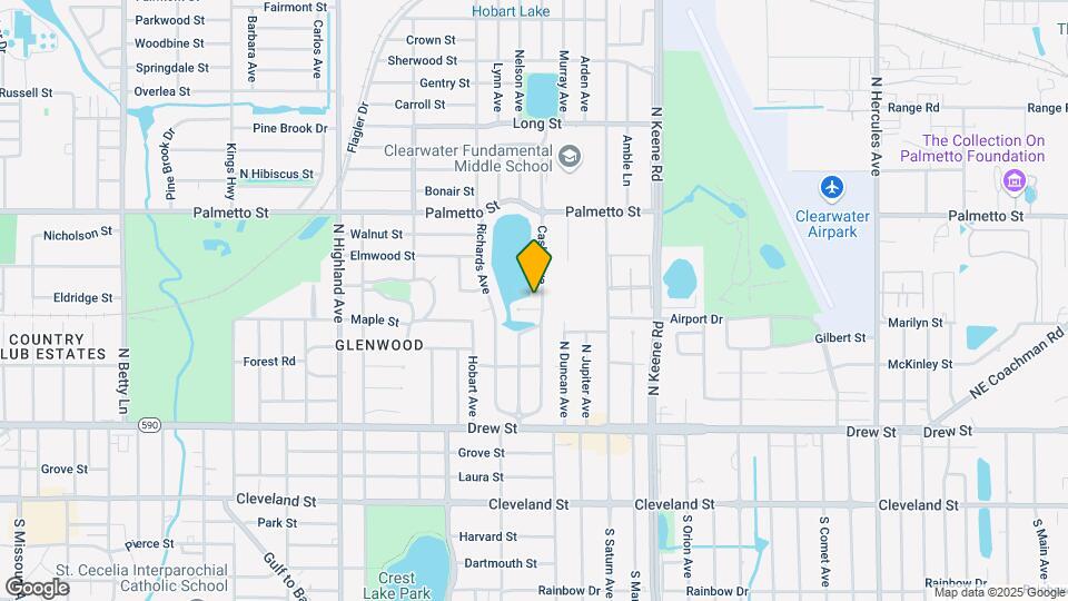 570 Casler Ave Map and Location Details