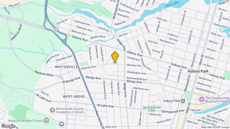 1404 Monroe Ave Mapa y Detalles de la Ubicación