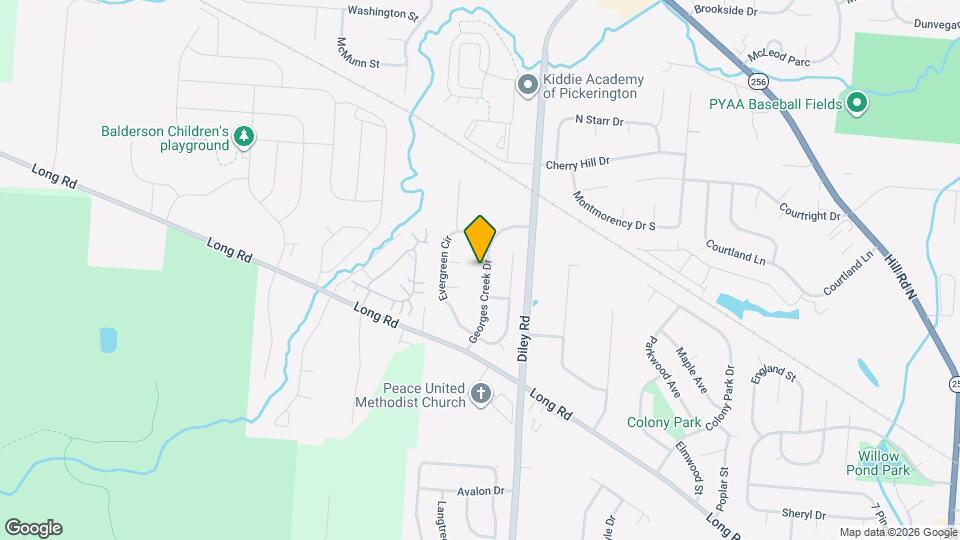 143 Georges Creek Dr Mapa y Detalles de la Ubicación