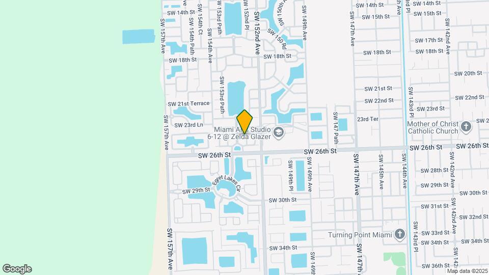 2424 SW 152nd Path Map and Location Details