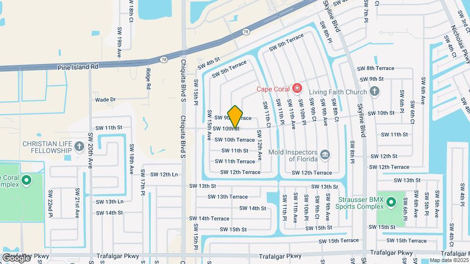 1310 SW 10th St Map and Location Details
